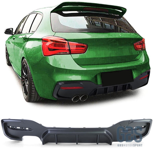 Diffuseur M performance pour BMW F20/ F21 Phase 2 LCI Sortie Double gauche - Éléments de carrosserie - GDS Motorsport