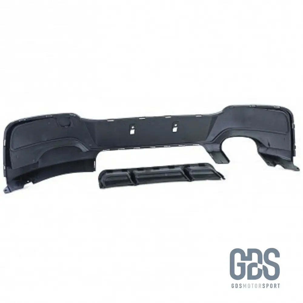 Diffuseur M performance Noir Brillant pour BMW F20/ F21 Phase 1 Sortie Double gauche - Éléments de carrosserie - GDS Motorsport