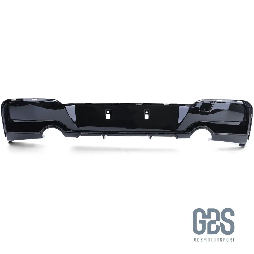 Diffuseur M performance Noir Brillant pour BMW F20/ F21 Phase 1 Sortie gauche/droite look 135I - Éléments de carrosserie - GDS Motorsport