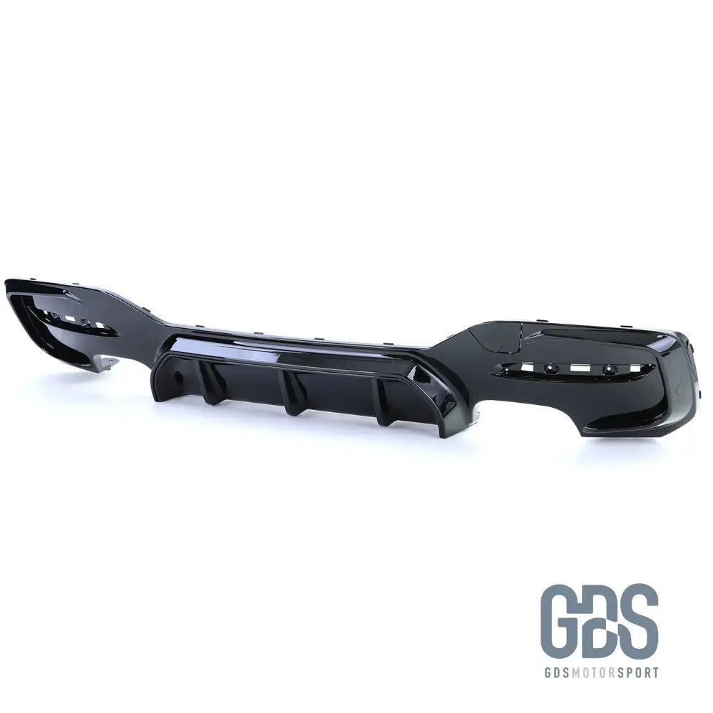 Diffuseur M Performance noir brillant pour BMW F20/ F21 Phase 2 4 Sorties échappement - Éléments de carrosserie - GDS Motorsport