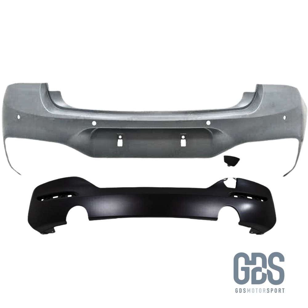 Pare choc arrière Pack M pour BMW F20 F21 Ph2 type 140I Double sortie gauche/ droite - Choc kit carrosserie - GDS Motorsport