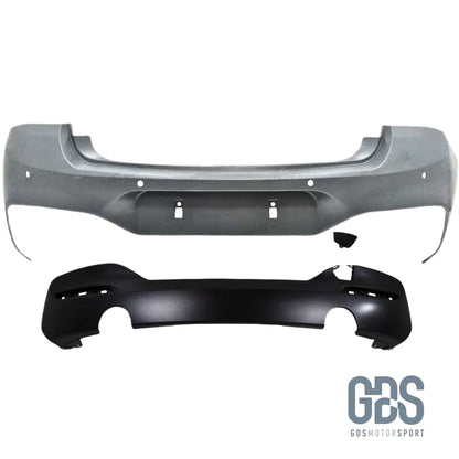 Pare choc arrière Pack M pour BMW F20 F21 Ph2 type 140I Double sortie gauche/ droite - Choc kit carrosserie - GDS Motorsport