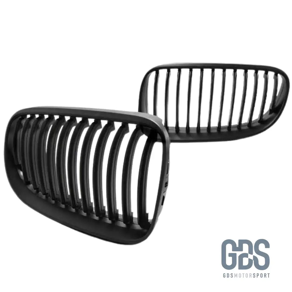 Grilles de calandre Noir Mate pour BMW serie 3 E92 E93 phase 2 10-14 - Calandres - GDS Motorsport