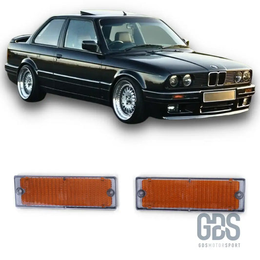 Vitres de clignotants avant fumé pour bmw e30 (1982-1991) - clignotant