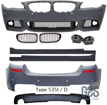 Kit Complet Pack M pour BMW F11 Touring Phase 1 Class Edition - style 535 i/d - Pare Choc kit carrosserie - GDS Motorsport