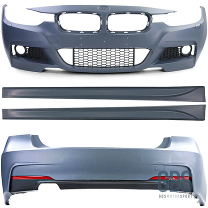 Kit complet Pack M pour BMW F30 berline Class Edition - Sortie Double Gauche - Pare Choc kit carrosserie - GDS Motorsport