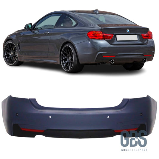 Pare choc arriere Pack M BMW F32/ F33 type 35 I/D 440i Sortie gauche/droite - Diffuseur d’origine - Choc kit carrosserie - GDS Motorsport